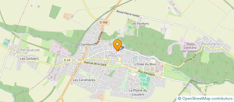 localisation de l'entreprise APARTE INTERNATIONAL à LIMOURS