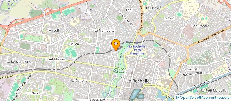 localisation de l'entreprise APARTE-MD  LA ROCHELLE