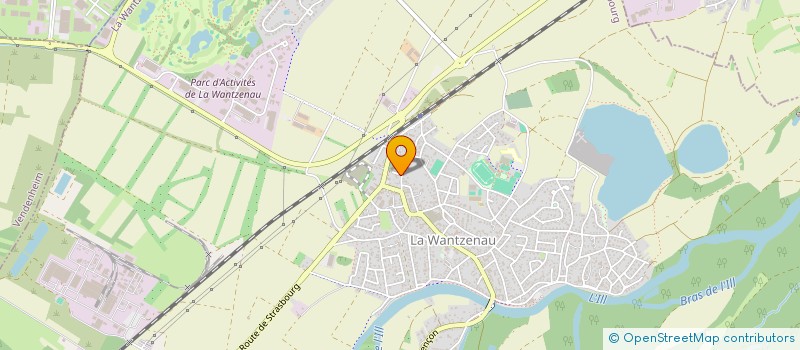 localisation de l'entreprise APARTEA SAS  LA WANTZENAU