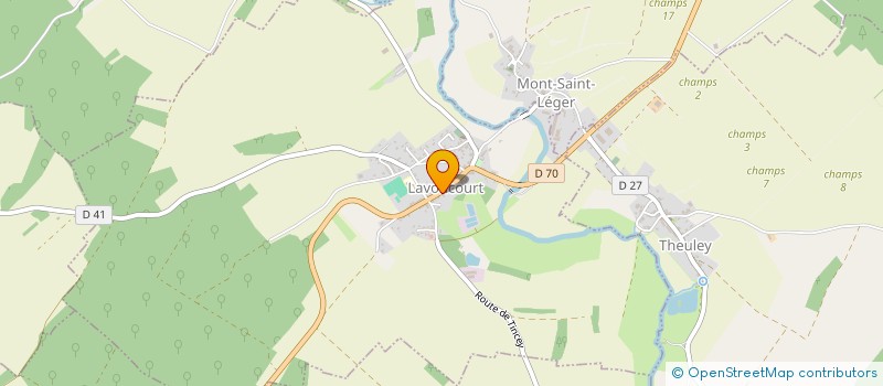 localisation de l'entreprise APARTEMENTO  LAVONCOURT