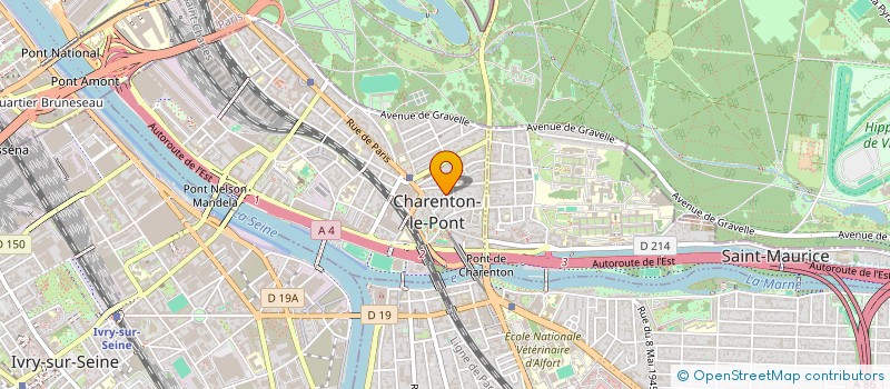 localisation de l'entreprise APAS SPORT  CHARENTON LE PONT