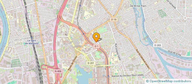 localisation de l'entreprise APASAM ASS ECHANGE PARTAGE SAVEUR MONDE  CRETEIL