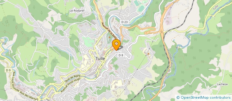 localisation de l'entreprise APASDEMOA  TULLE