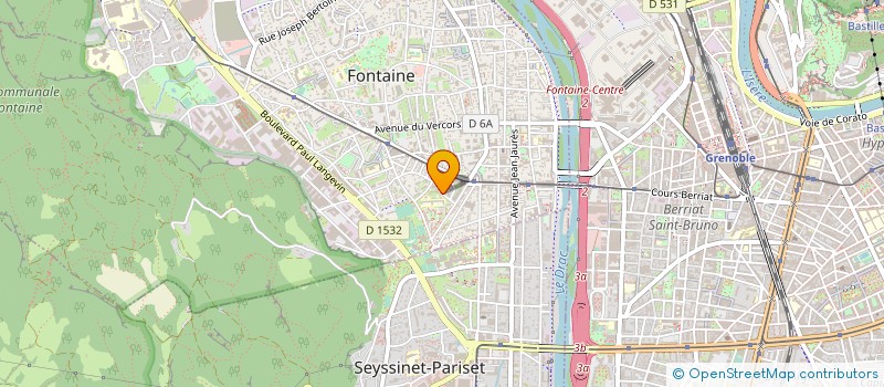 localisation de l'entreprise APASE ASS PROMO AC SOCIO EDUCA  FONTAINE