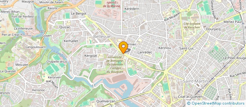 localisation de l'entreprise APASSOCIATION à BREST