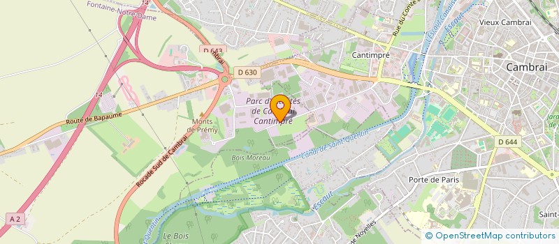 localisation de l'entreprise APASYS à BETHUNE