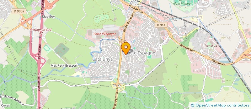 localisation de l'entreprise APATAM à PERPIGNAN