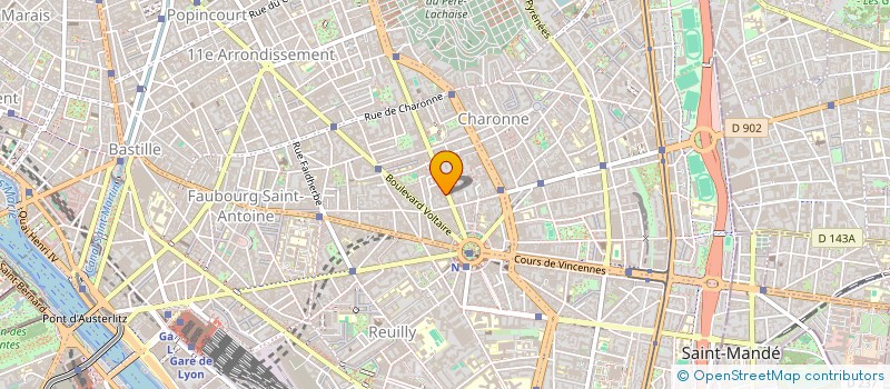 localisation de l'entreprise APATE à PARIS