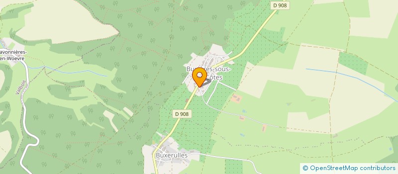 localisation de l'entreprise APATHEIA  BUXIERES-SOUS-LES-COTES