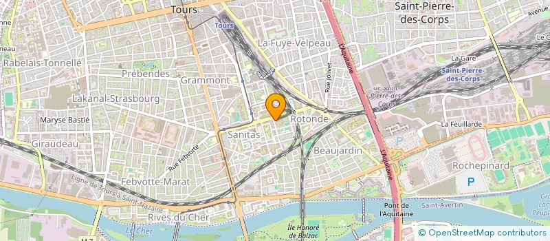 localisation de l'entreprise APATRIDES DE LA COMMUNAUTE DES PAYS DES GRANDS LACS  TOURS