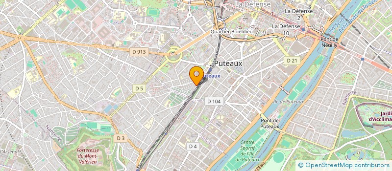 localisation de l'entreprise APATURA CONSEIL  PUTEAUX