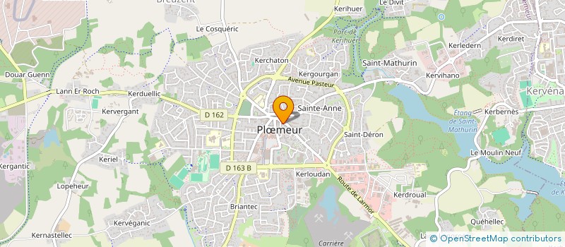 localisation de l'entreprise APAUGER à PLOEMEUR