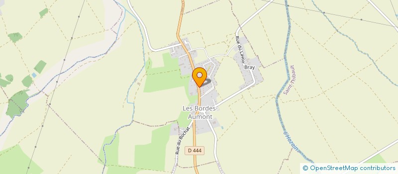 localisation de l'entreprise APAULL  LES BORDES-AUMONT