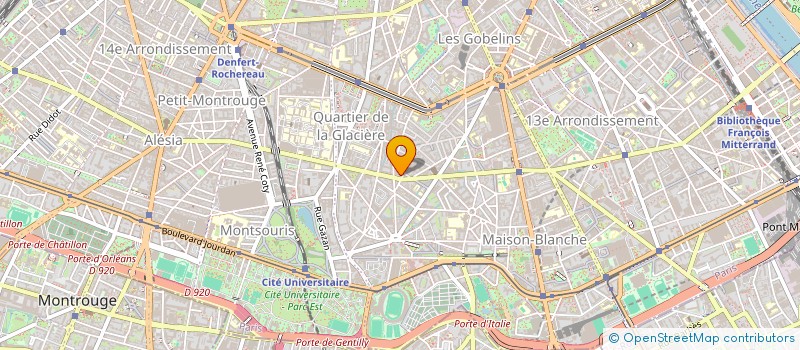 localisation de l'entreprise APAULO 13  PARIS