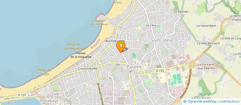 localisation de l'entreprise APAULO  SAINT-MALO