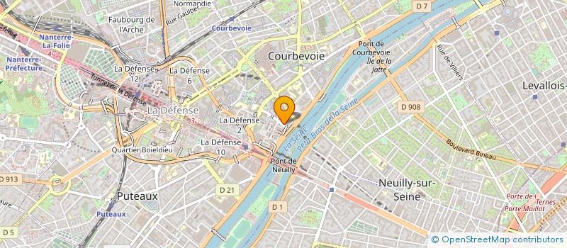 localisation de l'entreprise APAVE EXPLOITATION FRANCE à COURBEVOIE