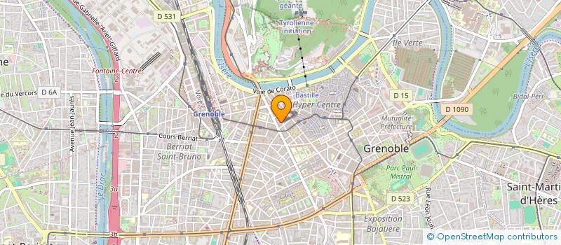 localisation de l'entreprise APAX CONSEIL à GRENOBLE