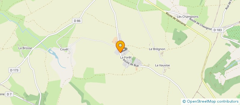 localisation de l'entreprise APAX SHOW PRODUCTION  MENETOU-RATEL