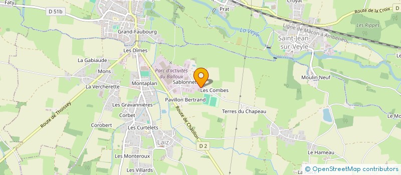 localisation de l'entreprise APB à LAIZ
