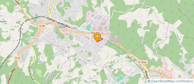 localisation de l'entreprise APB  SARLAT-LA-CANEDA