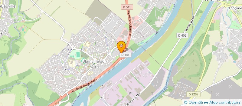 localisation de l'entreprise APB à BLAINVILLE-SUR-ORNE