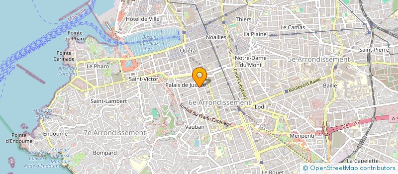 localisation de l'entreprise APB à MARSEILLE
