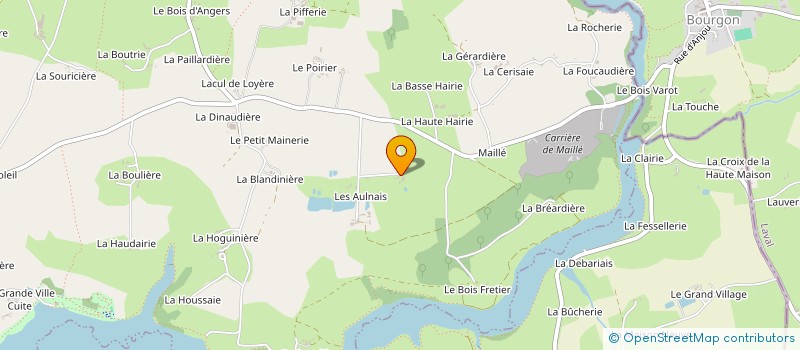 localisation de l'entreprise APB  SAINT-M'HERVE