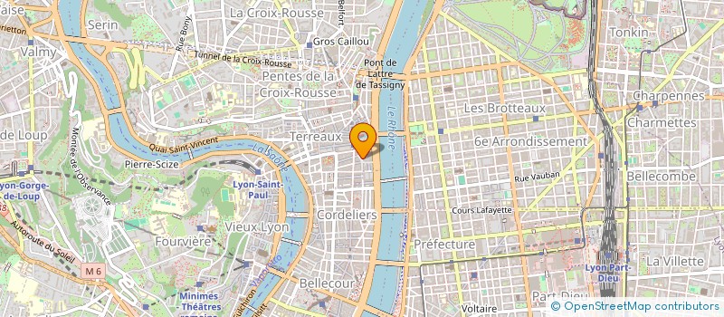 localisation de l'entreprise APB CHEZ GEORGES à LYON