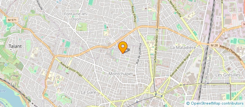 localisation de l'entreprise APB CONSEIL  DIJON