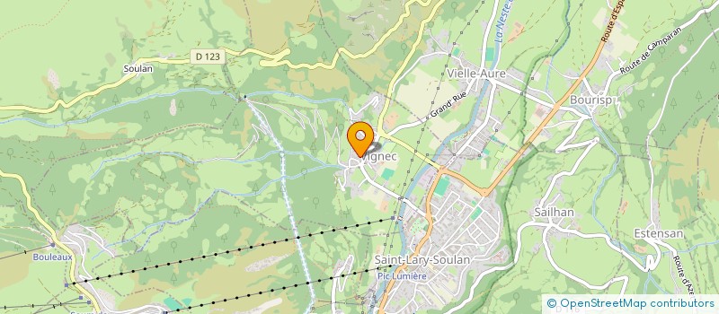 localisation de l'entreprise APB1  SAINT-LARY-SOULAN