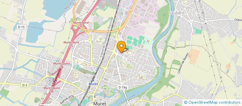 localisation de l'entreprise APBAT à MURET