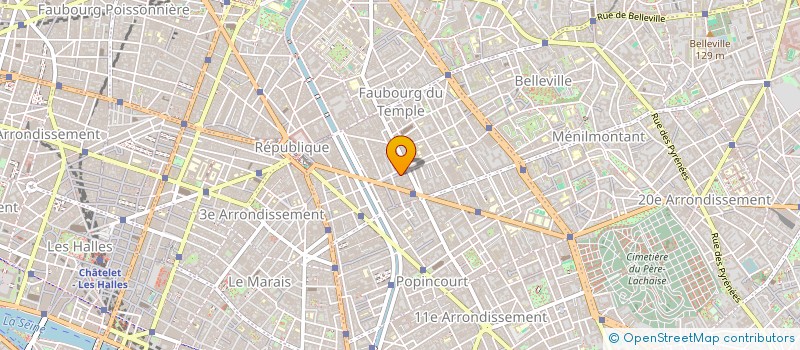 localisation de l'entreprise APBC ARCHITECTURE  PARIS