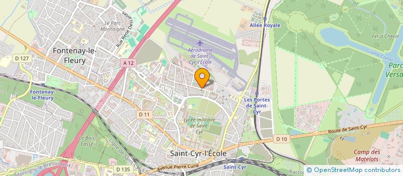 localisation de l'entreprise APBE à SAINT-CYR-L'ECOLE