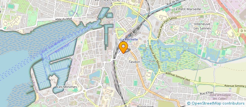 localisation de l'entreprise APC  LA ROCHELLE