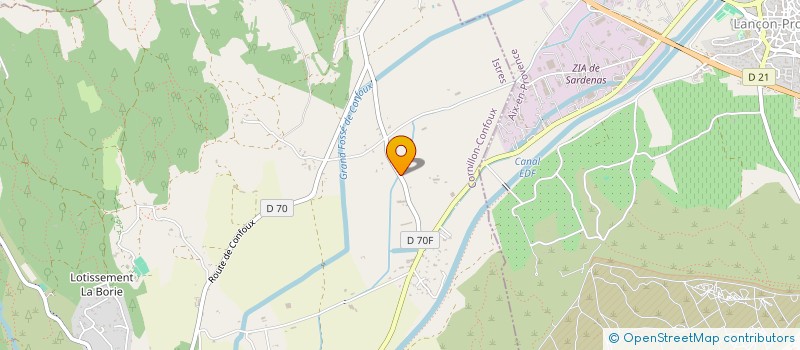 localisation de l'entreprise APC à CORNILLON-CONFOUX