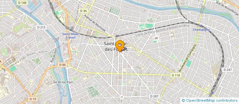 localisation de l'entreprise APC à SAINT-MAUR-DES-FOSSES