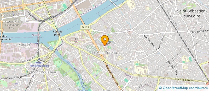 localisation de l'entreprise APC AGENCE COMMERCE ET DISTRIBUTION à SAINT-SEBASTIEN-SUR-LOIRE