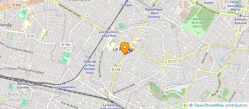 localisation de l'entreprise APC CONSEILS à LE RAINCY