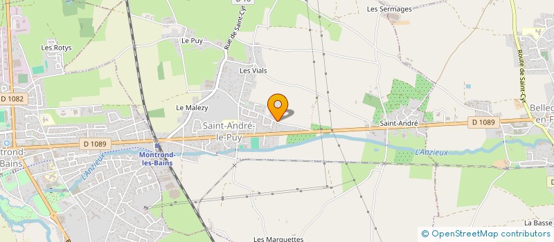 localisation de l'entreprise APC DISTRIBUTION à SAINT-ANDRE-LE-PUY