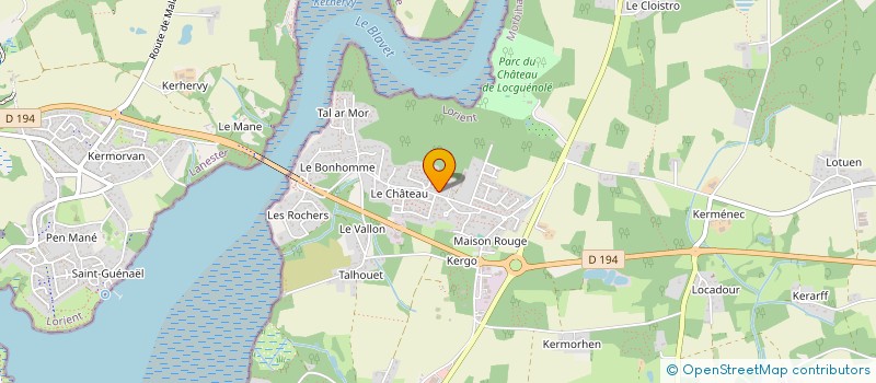 localisation de l'entreprise APC FINANCE  BRECH