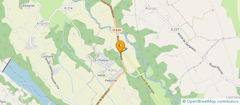 localisation de l'entreprise APC INSTALLATION  ASTIS