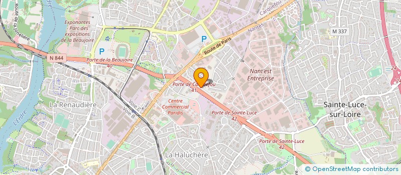 localisation de l'entreprise APC MANAGEMENT à NANTES