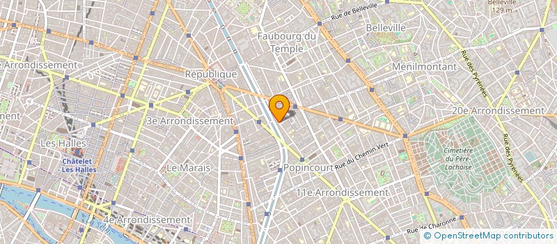 localisation de l'entreprise APC RENOV à PARIS