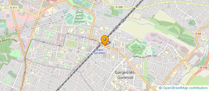 localisation de l'entreprise APC RETRAITE ET PREVOYANCE à GARGES-LES-GONESSE