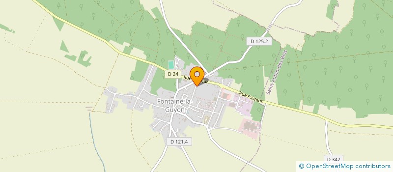 localisation de l'entreprise APCC 28 à FONTAINE-LA-GUYON