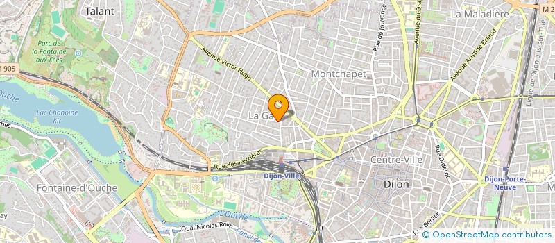localisation de l'entreprise APCFEB CONDORCET BOURGOGNE à DIJON