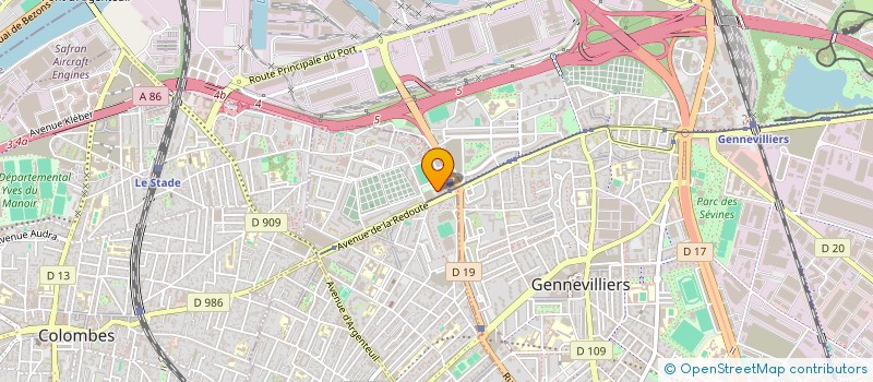 localisation de l'entreprise APCHIROUZE à ASNIERES-SUR-SEINE