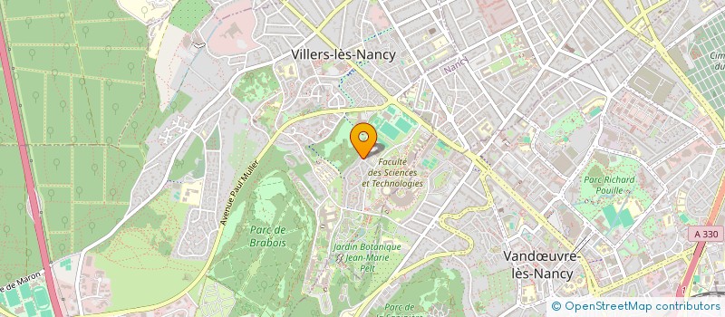 localisation de l'entreprise APCM à VILLERS-LES-NANCY