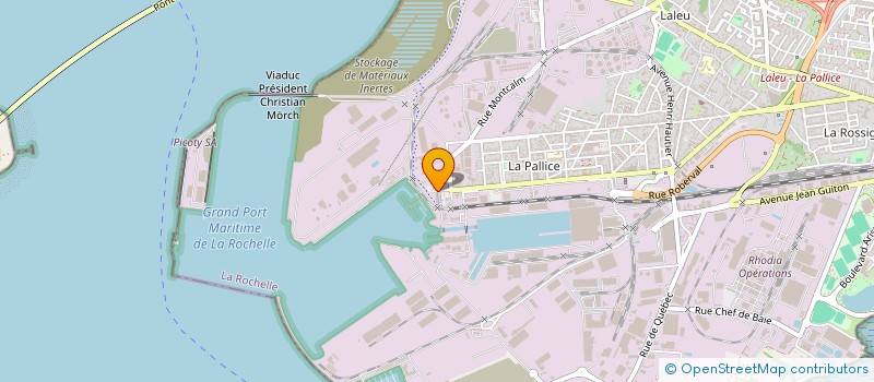 localisation de l'entreprise APCM SERVICES  LA ROCHELLE