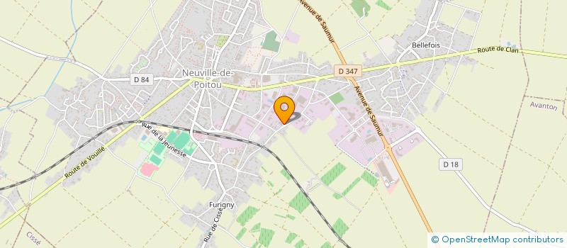 localisation de l'entreprise APCMEDIA à NEUVILLE-DE-POITOU